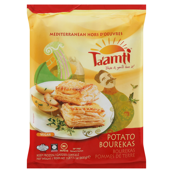 Frozen Breads & Doughs Ta'amti Potato Bourekas hero