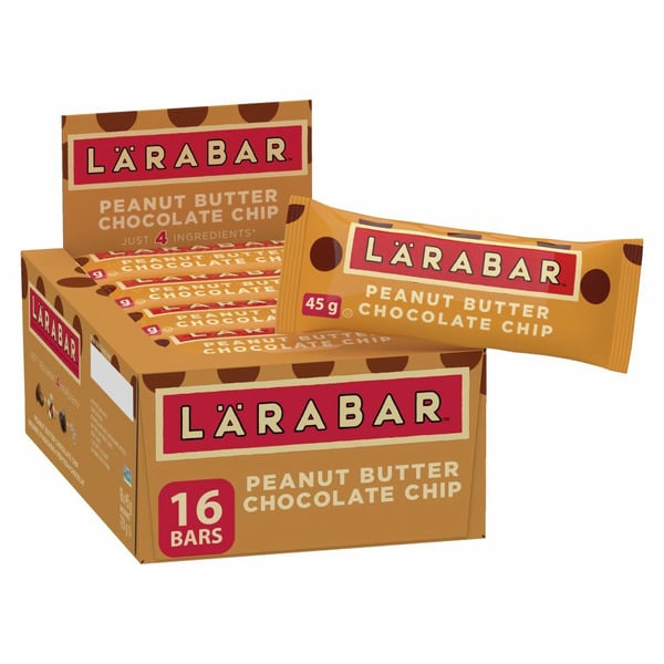 Energy & Granola Bars LÄRABAR Fruit & Nut Energy Bar, Peanut Butter Chocolate Chip (Case) hero