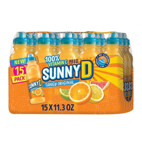 Juice & Nectars SunnyD Tangy Original Orange Juice Drink hero