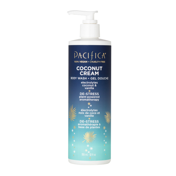 Pacifica Coconut Cream Body Wash, Shower Gel, Vegan hero