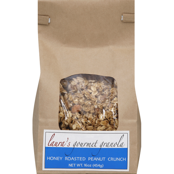 Granola Laura’s Gourmet Granola Granola, Gourmet, Honey Roasted Peanut Crunch hero