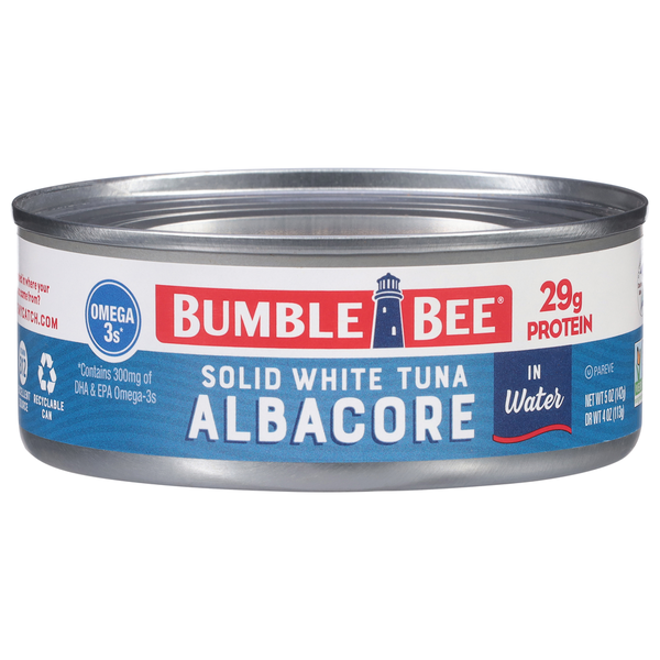 Pantry Staples Bumble Bee Tuna, in Water, Albacore, Solid White hero