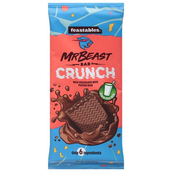 Feastables Mr Beast Bar, Crunch hero