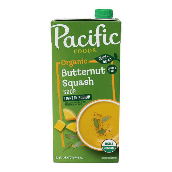 Soup, Broth & Bouillon Pacific Foods Organic Butternut Squash Soup hero