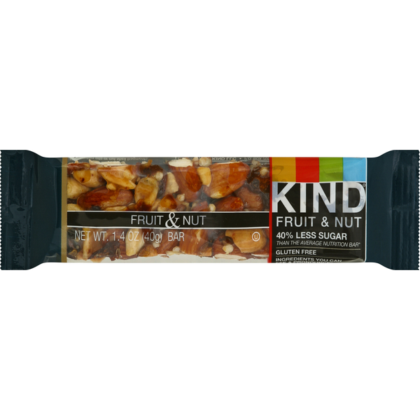 Energy & Granola Bars KIND Fruit & Nut Bar hero