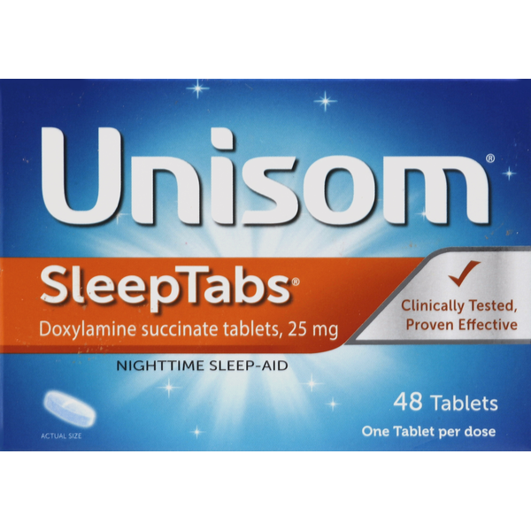 Muscles, Joints & Pain Relief Unisom Nighttime Sleep-Aid, 25 mg, Tablets hero