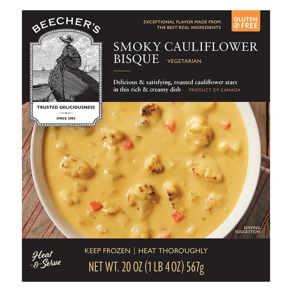 Beecher's Handmade Cheese Smoky Cauliflower Bisque hero