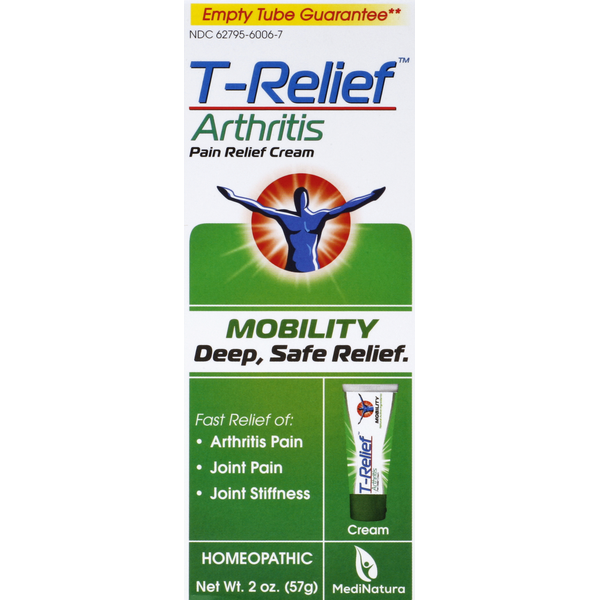 First Aid MediNatura Pain Relief Cream, Arthritis hero