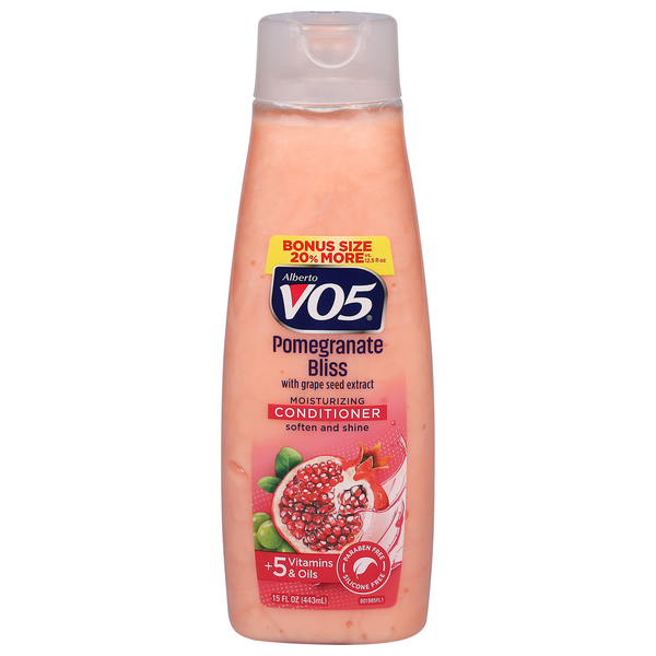 Fresh Fruits Alberto VO5 Conditioner, Moisturizing, Pomegranate Bliss, Bonus Size hero