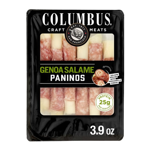 Lunch Meat Columbus Genoa Salame Panino hero