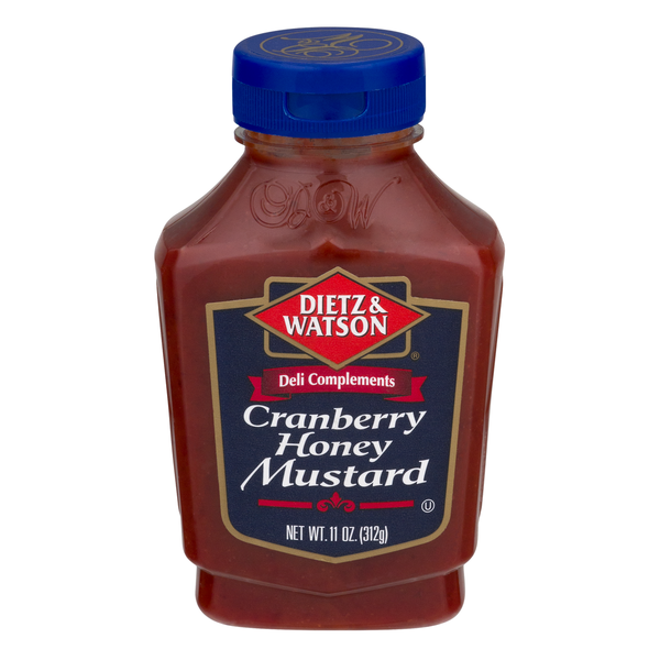 Condiments Dietz & Watson Mustard, Cranberry Honey hero