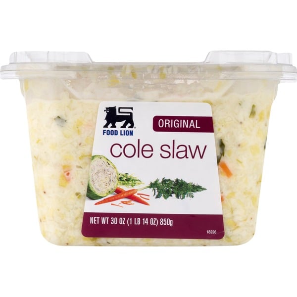 Deli Salads Food Lion Original Cole Slaw hero