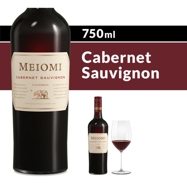 Red Wine Meiomi Cabernet Sauvignon Red Wine Bottle hero