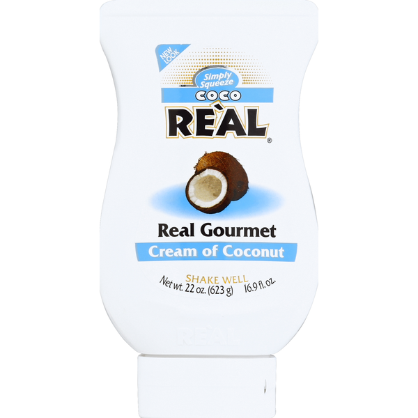 Juice & Nectars Coco Reàl Gourmet Cream of Coconut hero