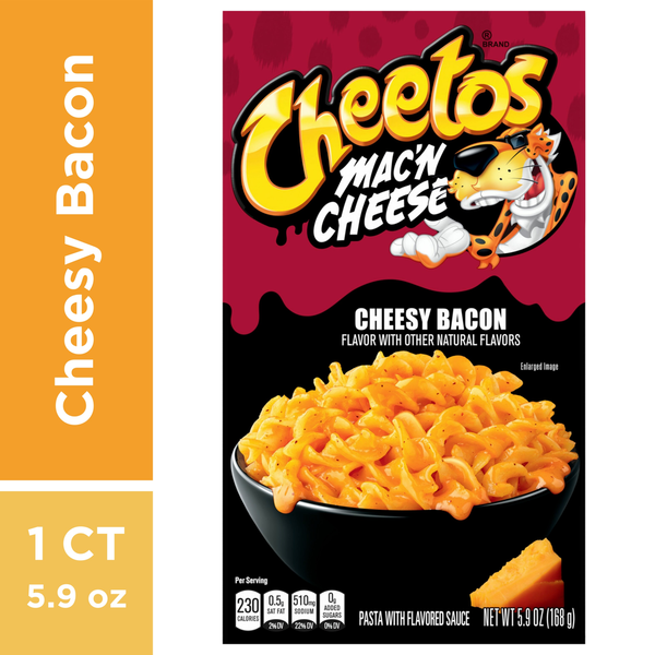 Cheetos Mac 'N Cheese, Cheesy Bacon Flavor hero