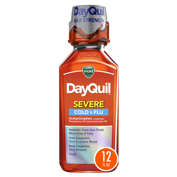 Cold, Flu & Allergy Vicks DayQuil SEVERE Cold and Flu Medicine hero