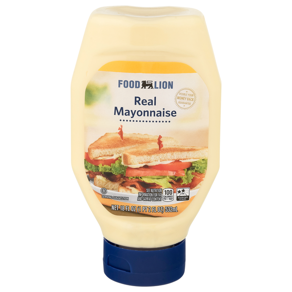 Condiments Food Lion Mayonnaise, Real hero