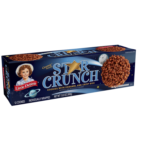 Cookies & Cakes Little Debbie STAR CRUNCH ® cosmic snacks hero