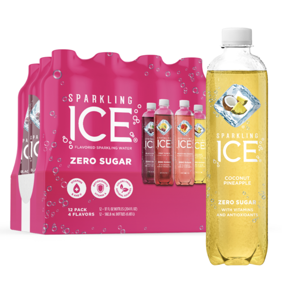 Water, Seltzer & Sparkling Water Sparkling Ice Pink Variety Pack hero