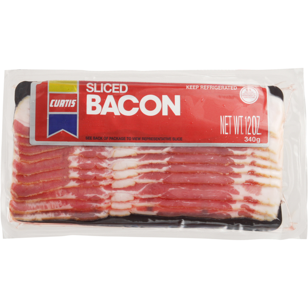 Bacon & Breakfast Meat Curtis Bacon, Sliced hero