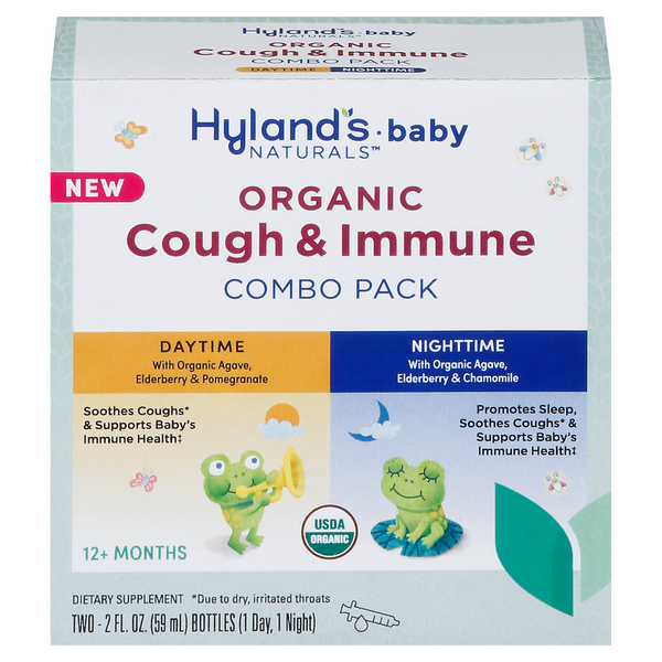 Hyland's Cough & Immune, Organic, Combo Pack hero