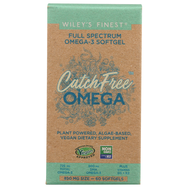 Vitamins & Supplements Wiley's Finest Catchfree Omega hero