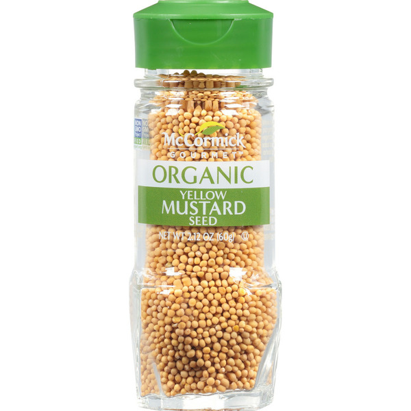 Spices & Seasonings McCormick Gourmet™ Organic Yellow Mustard Seed hero