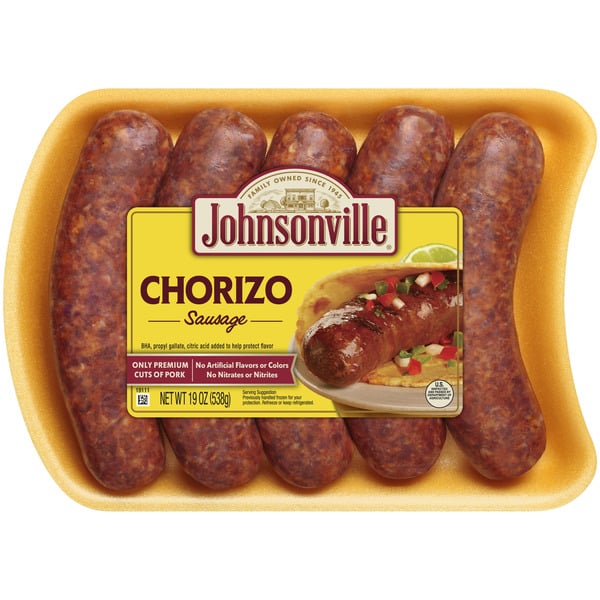 Hot Dogs, Bacon & Sausage Johnsonville Grilling Chorizo Sausage hero