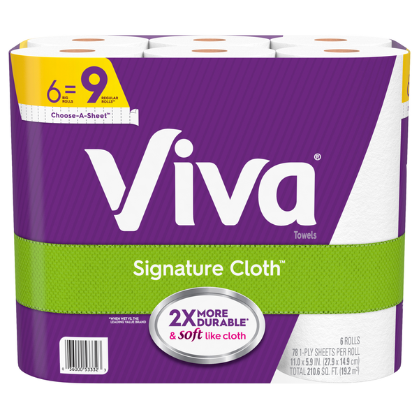 Paper Goods Viva Signature Cloth Paper Towels hero