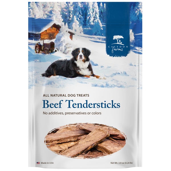 Cat Food & Care Caledon Farms Beef Tendersticks hero