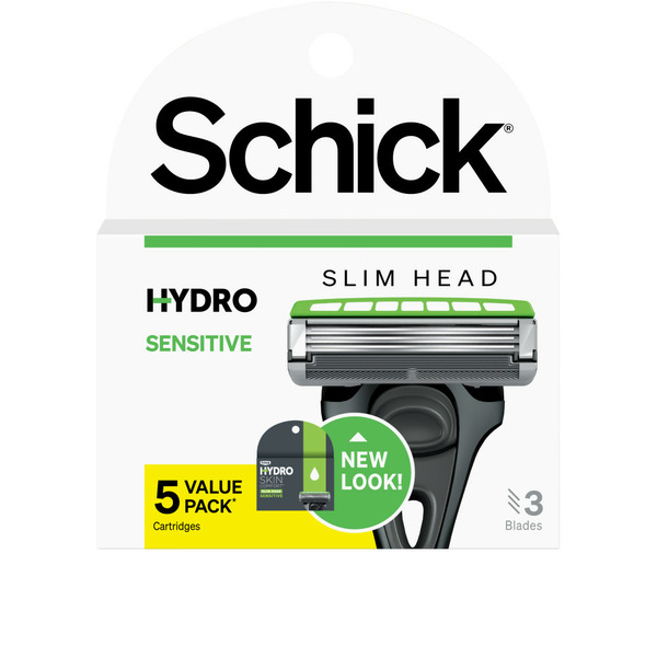 Shave Needs Schick Cartridges, Hydro, Ultra Sensitive, Value Pack hero