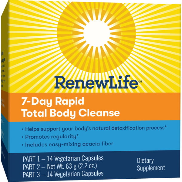 Cleanse & Detox Renew Life Total Body Rapid Cleanse, 7-Day hero