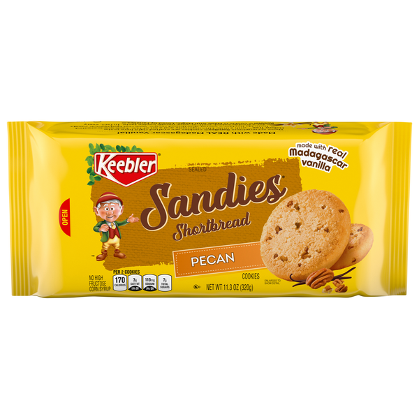 Keebler Cookies, Shortbread, Pecan hero