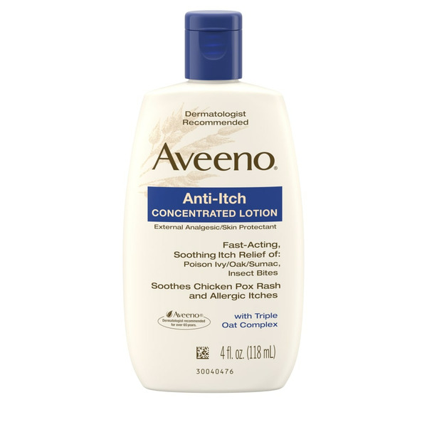 First Aid Aveeno Anti-Itch Concentrated Lotion With Calamine And Triple Oat Complex hero