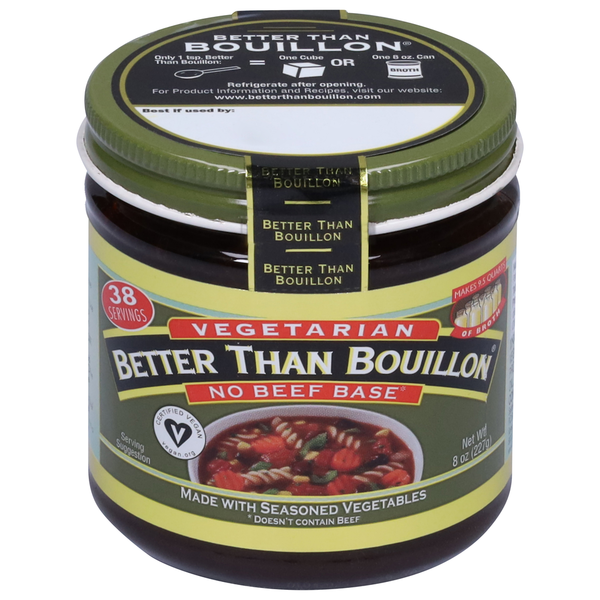 Soup, Broth & Bouillon Better Than Bouillon No Beef Base, Vegetarian hero