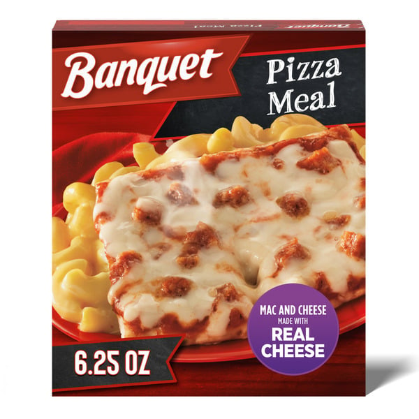 Frozen Meals Banquet Pizza, Frozen Meal hero