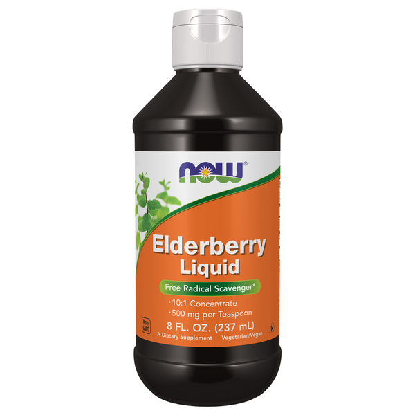 Vitamins & Supplements NOW Elderberry Liquid hero