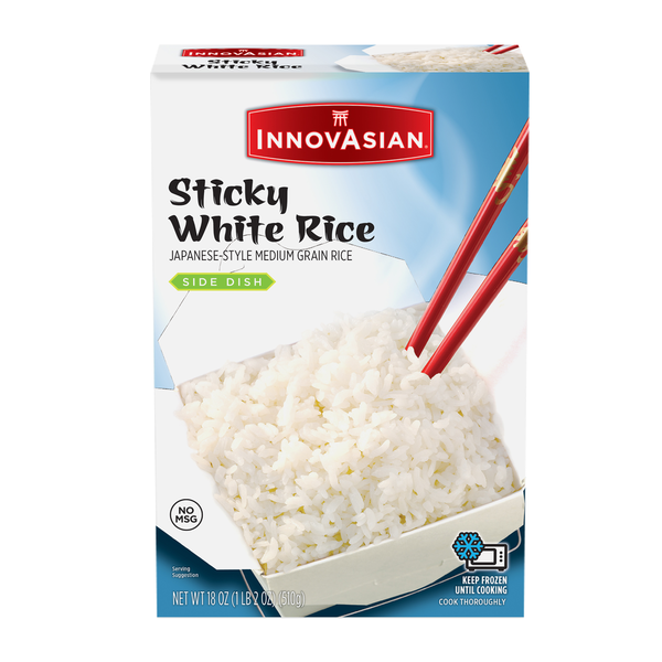 Frozen Meals InnovAsian Sticky White Rice, Frozen Side Dish hero