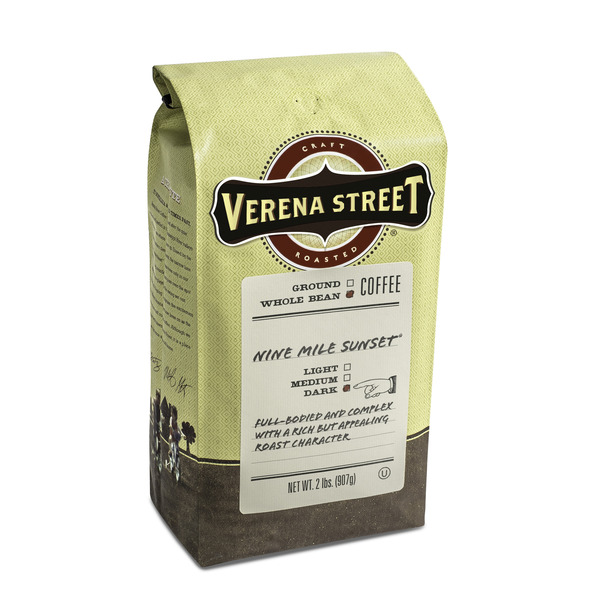 Bulk Tea & Coffee Verena Street Coffee Nine Mile Sunset, Dark Roast, Whole Bean Coffee hero