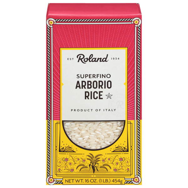 Grains, Rice & Dried Goods Roland Foods Rice, Arborio, Superfino hero