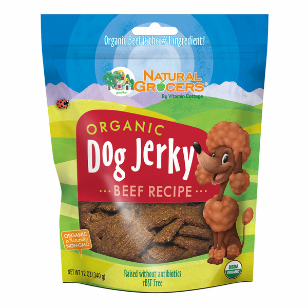 Dog Food & Care Organic Dog Beef Jerky hero