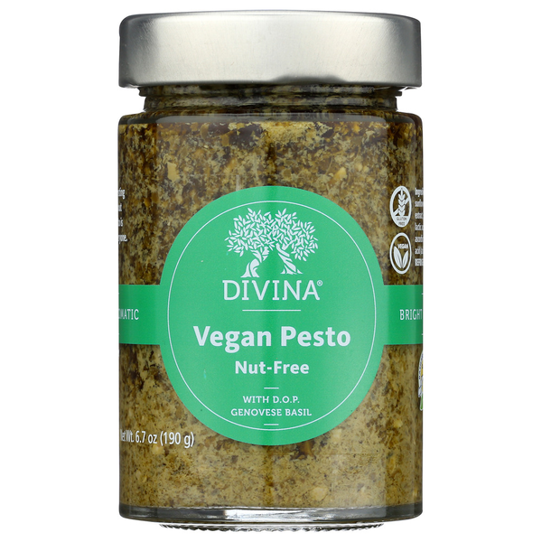 Divina Vegan Pesto, Nut-Free hero