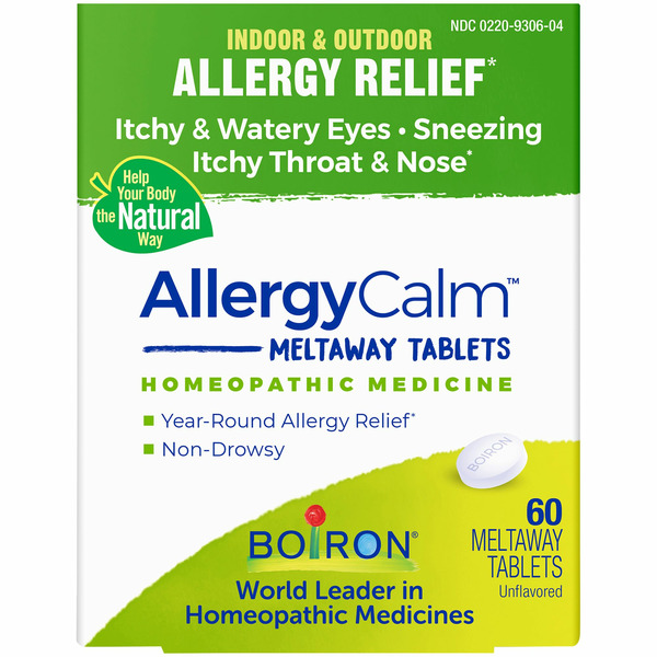 Boiron AllergyCalm  Tablets, Homeopathic Medicine for Allergy Relief hero