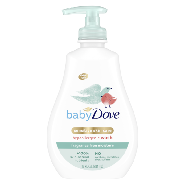 Body Lotions & Soap Dove Baby Wash Fragrance Free Moisture hero