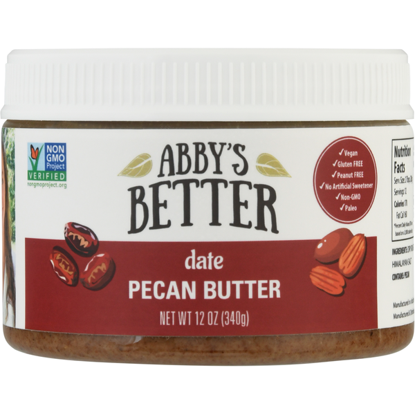 Spreads Abby's Better Pecan Butter, Date hero