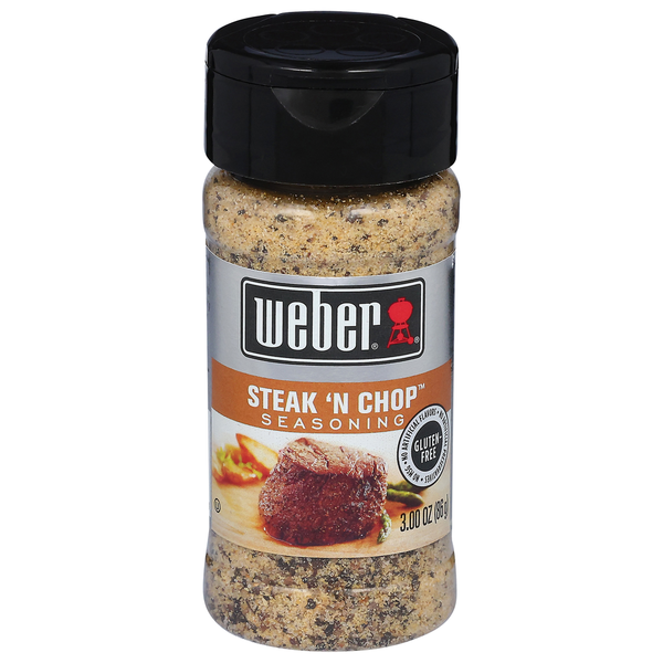 Spices & Seasonings Weber Seasoning, Steak 'N Chop hero