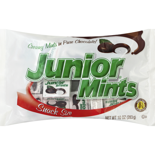 Candy & Chocolate Junior Mints Creamy Mints, Snack Size hero