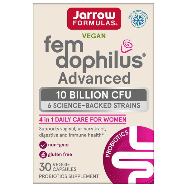 Vitamins & Supplements Jarrow Formulas Fem Dophilus, Advanced, Veggie Capsules hero