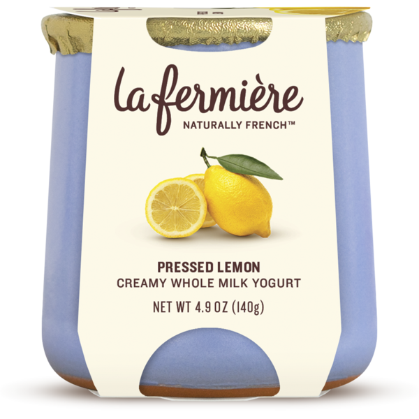 Yogurt La Fermière Pressed Lemon Yogurt hero