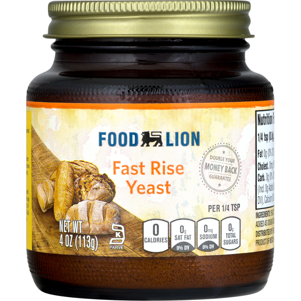 Baking Ingredients Food Lion Fast Rise Yeast hero